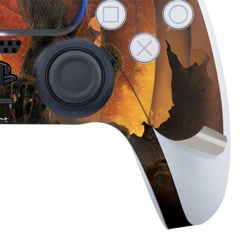Vincent Hie Fireball Dragon PS5 Controller Skin